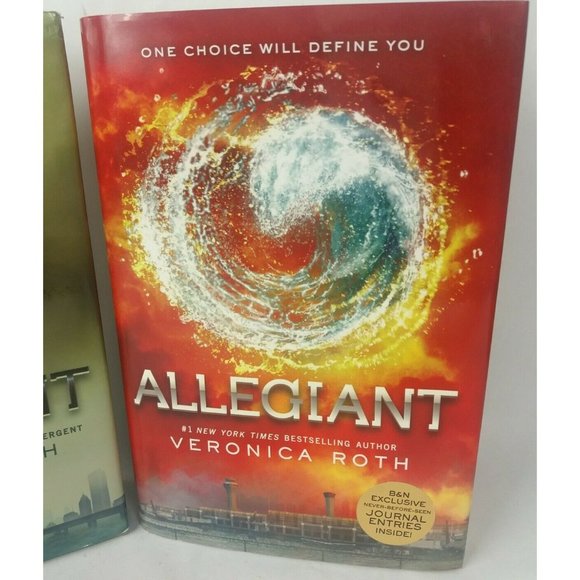 Insurgent and Allegiant Veronica Roth Books 2 & 3 Hardcover Dust Jacket - Picture 3 of 7